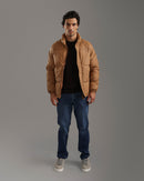 Camel Puffer Jacket