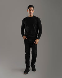 Black Classic Pullover