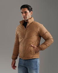 Camel Puffer Jacket