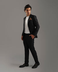 Black Slim Fit Suit