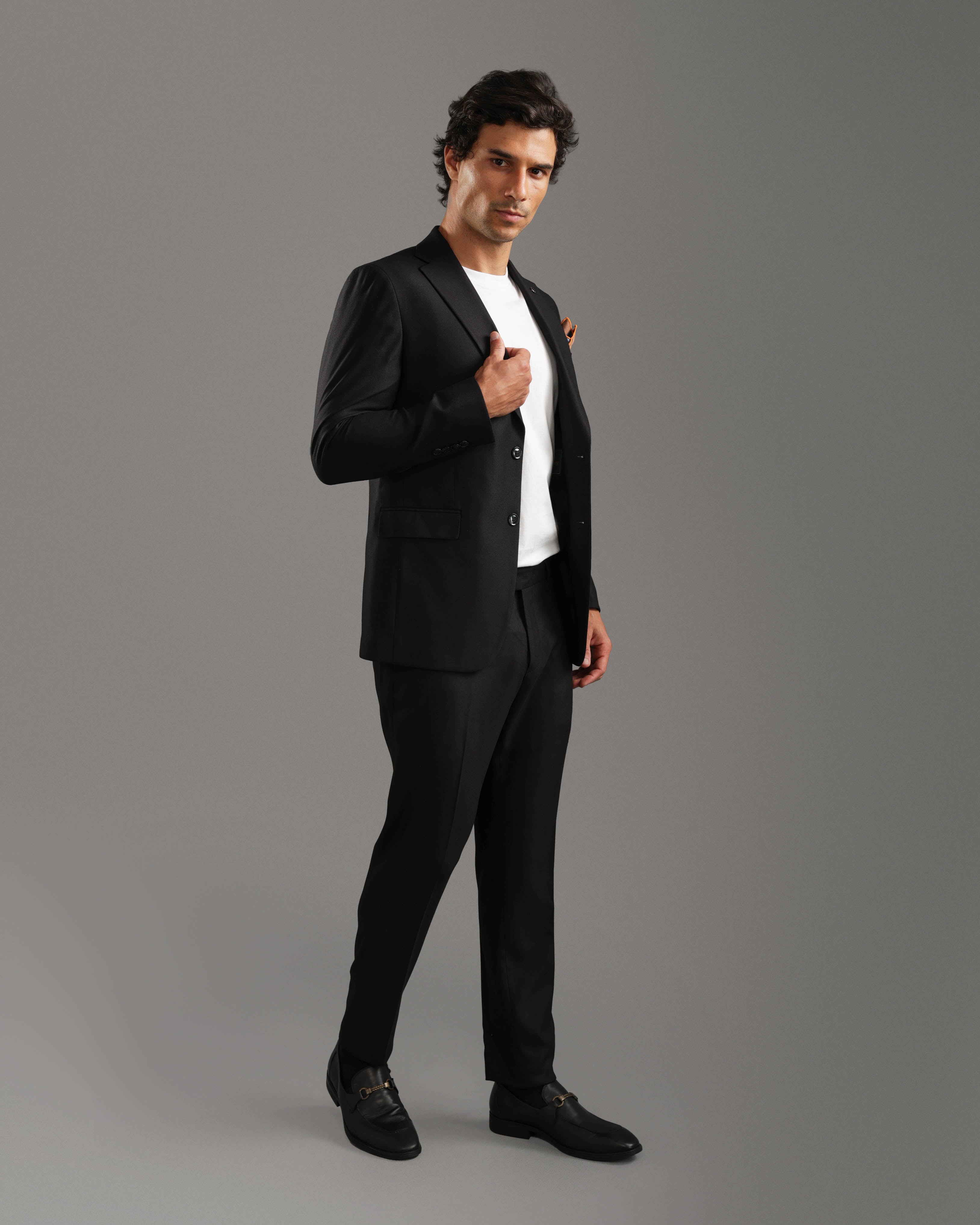 Black Slim Fit Suit