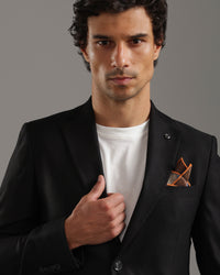 Black Slim Fit Suit