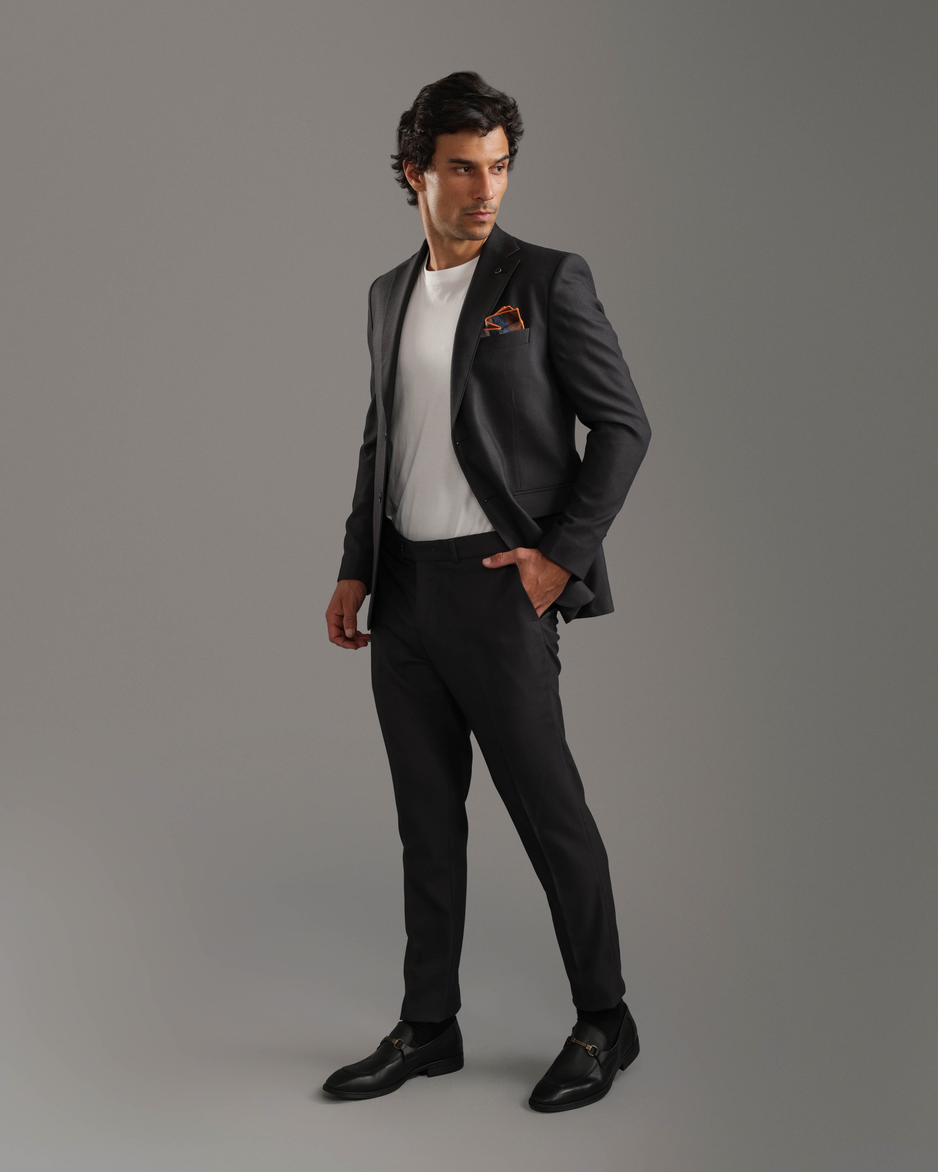 Charcoal Slim Fit Suit