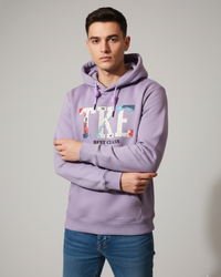 Lilac Hoodie Cotton Oversize