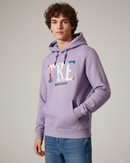Lilac Hoodie Cotton Oversize