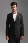 Slim Fit Charcoal Suit