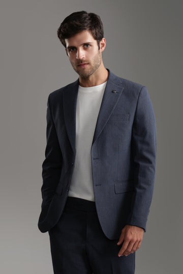 Slim Fit Petroly Suit