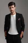 Slim Fit Black Suit