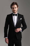 Slim Fit Black Tuxedo