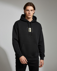 Black Hoodie Cotton Oversize