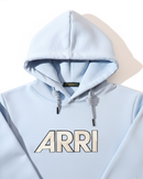 Light Blue Hoodie Cotton Oversize