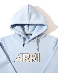 Light Blue Hoodie Cotton Oversize