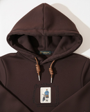 Brown Hoodie Cotton Oversize