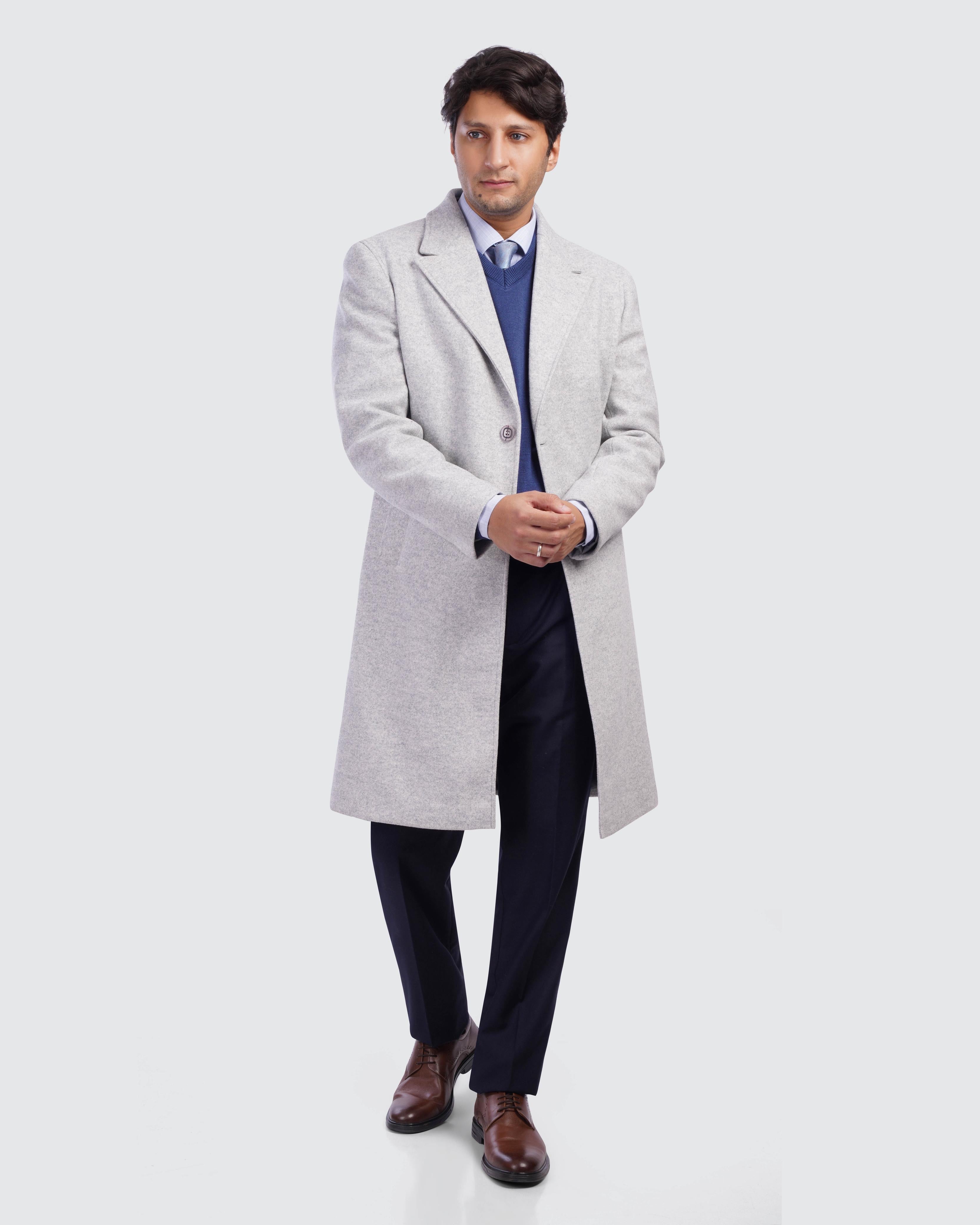 Light Grey Long Coat