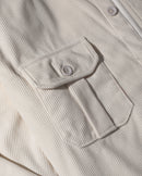 Premium Off-White Corduroy Co-ord Set