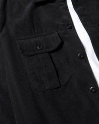 Premium Black Corduroy Co-ord Set