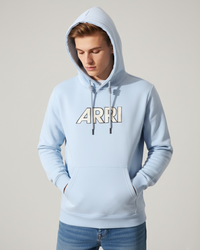 Light Blue Hoodie Cotton Oversize
