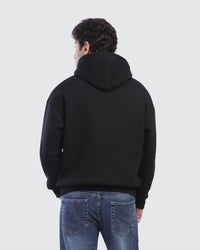 Black Graphic Hoodie
