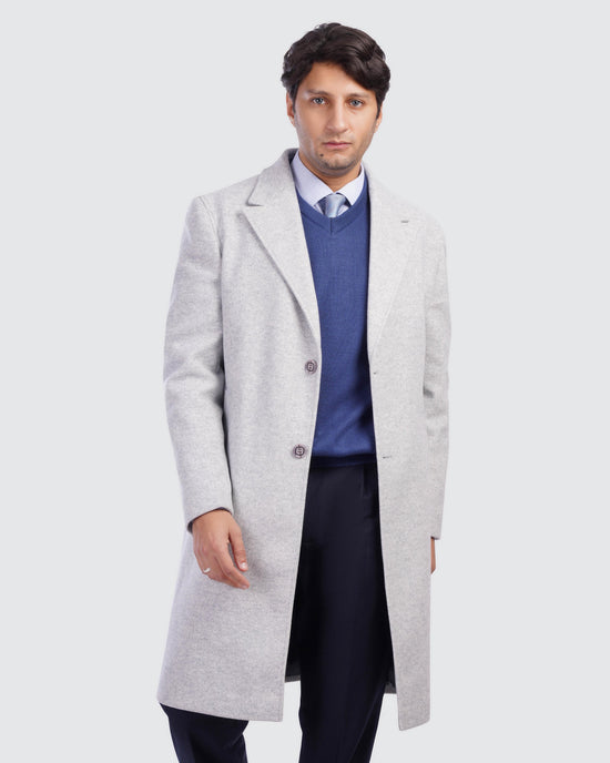 Light Grey Long Coat