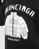 Kids Black Graphic Hoodie