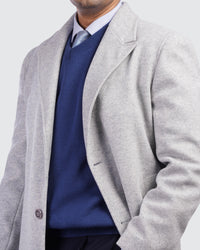 Light Grey Long Coat