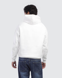 White Graphic Hoodie