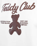 White Teddy Club Hoodie