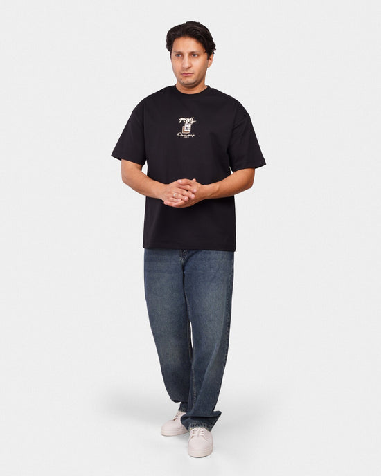 TORINESE "Midnight Noir" Graphic Oversize