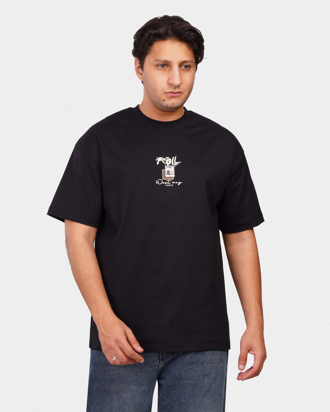 TORINESE "Midnight Noir" Graphic Oversize