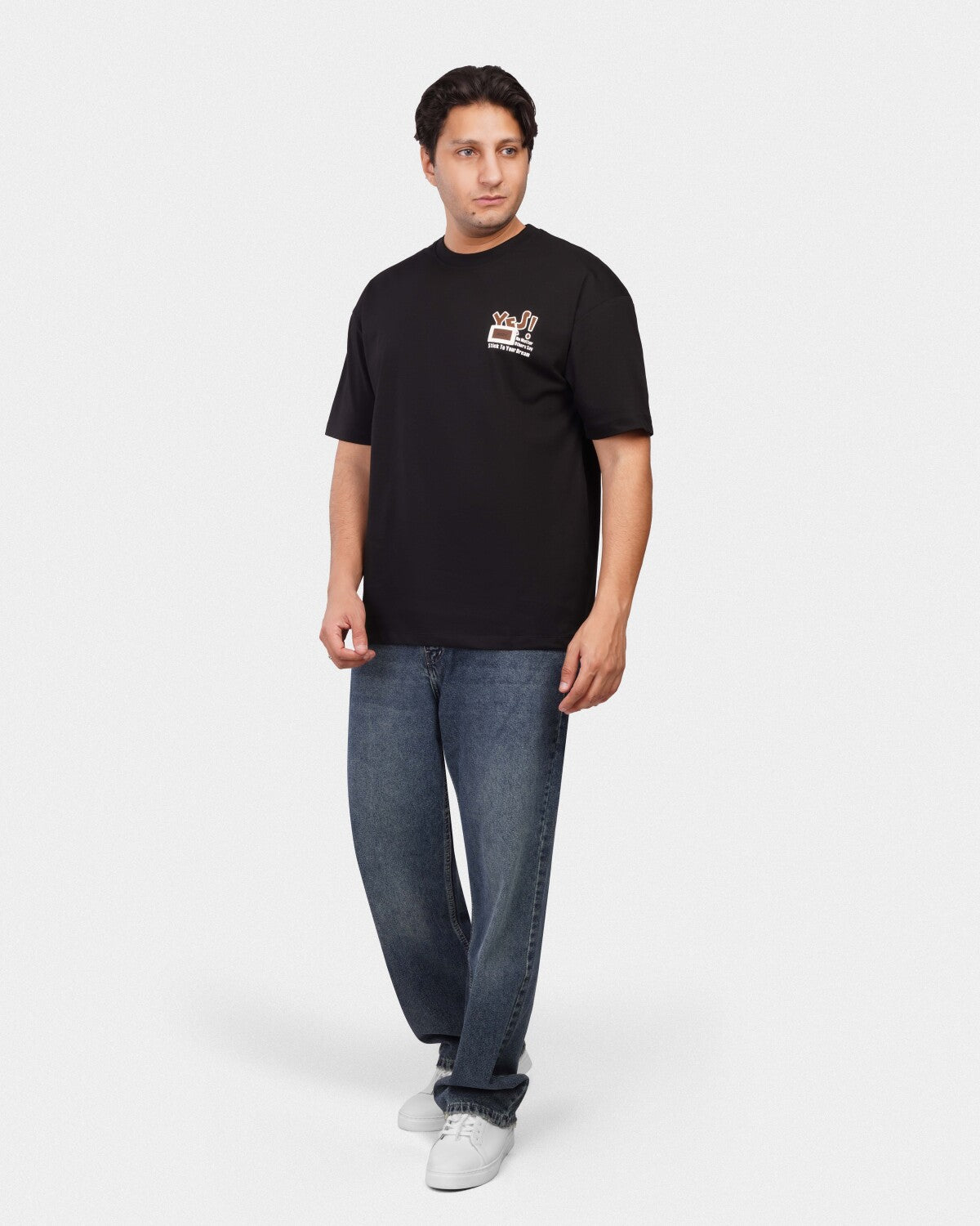 TORINESE "Inspire Black" Graphic Oversize