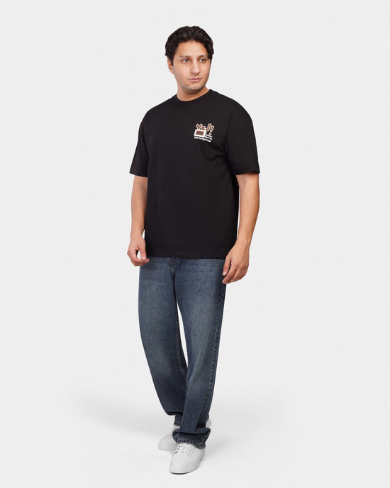 TORINESE "Inspire Black" Graphic Oversize