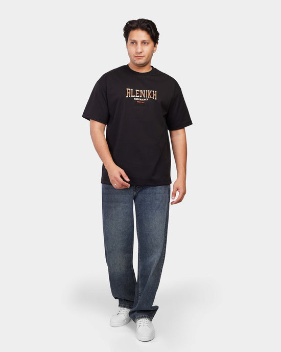 TORINESE "Experience Inspire" Urban Black Oversize Tee