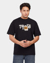 TORINESE "Iconic Black" Graphic Oversize