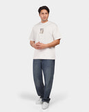 TORINESE "Confidence" Urban Statement Off-White Oversize Tee