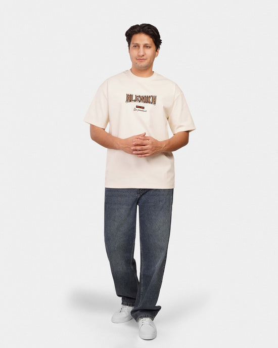 TORINESE "Experience Inspire" Urban Off-White Oversize Tee