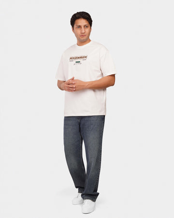 TORINESE "Bandung Ivory" Graphic Oversize