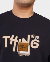 TORINESE "Deep Navy" Graphic Oversize