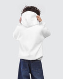 Kids White Teddy Club Hoodie