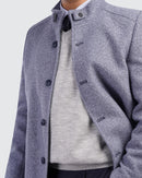Grey Stand Coat