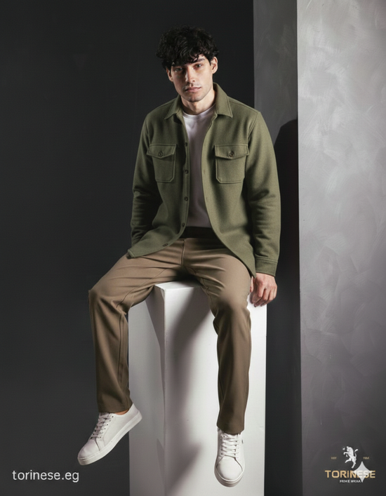 TORINESE Signature Woolen Overshirt