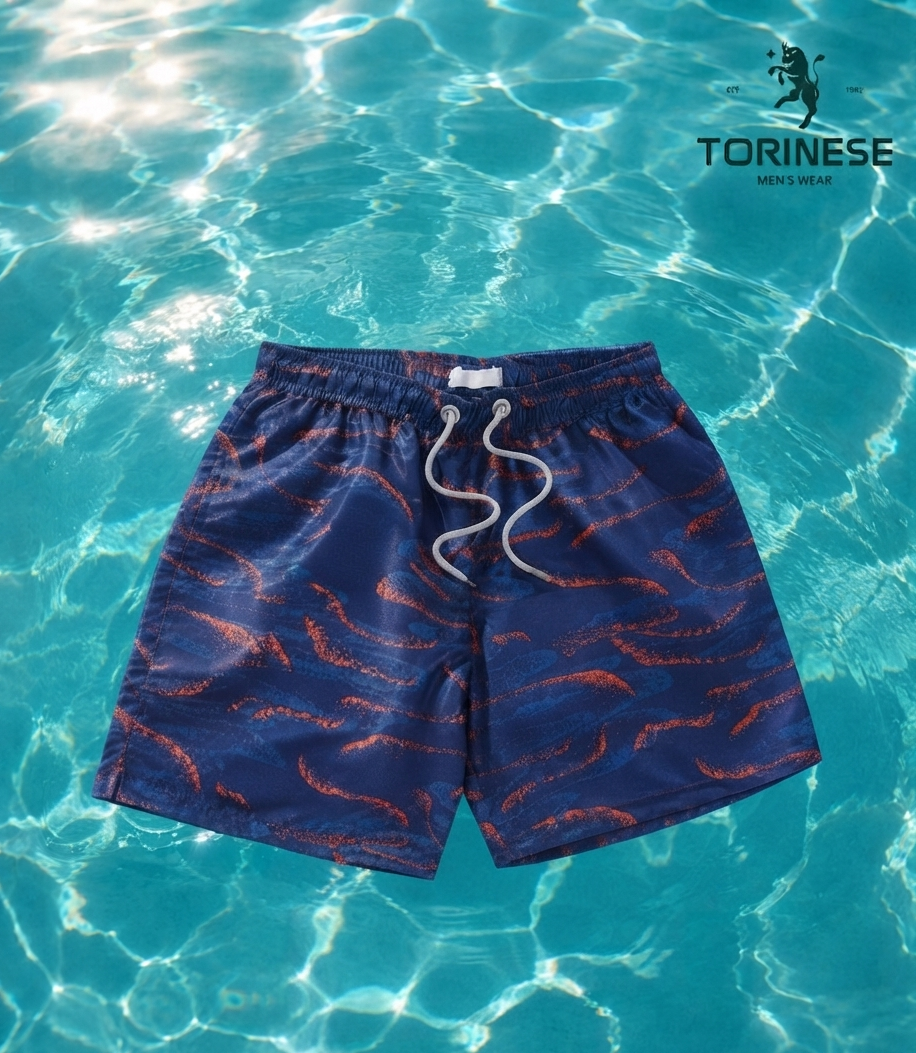 TORINESE Tropical Swim Short – Premium Collection
