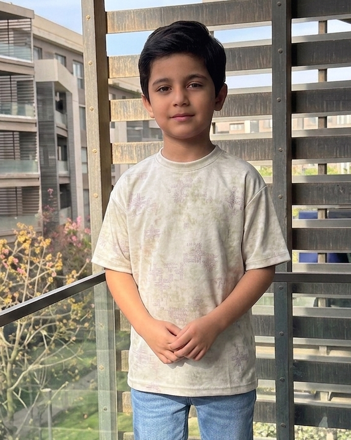 Kids Solar-Active Tee – Premium Cotton (4 Colors)
