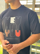 TORINESE "HEY YOU" Multi-Textured Graphic Oversize Tee Collection