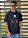 TORINESE "HEY YOU" Multi-Textured Graphic Oversize Tee Collection