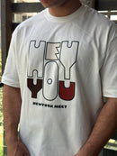 TORINESE "HEY YOU" Multi-Textured Graphic Oversize Tee Collection