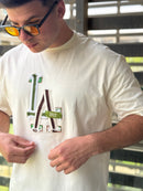 TORINESE "LA" Heavy Rope Stitch Embroidered Oversize Tee Collection