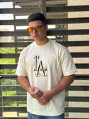 TORINESE "LA" Heavy Rope Stitch Embroidered Oversize Tee Collection
