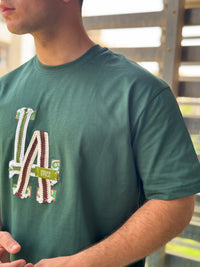 TORINESE "LA" Heavy Rope Stitch Embroidered Oversize Tee Collection