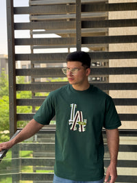 TORINESE "LA" Heavy Rope Stitch Embroidered Oversize Tee Collection