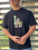 TORINESE "LA" Heavy Rope Stitch Embroidered Oversize Tee Collection